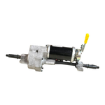 Pride Go Go LX motor, brake and transaxle assembly MOT134077 with yellow brake release lever