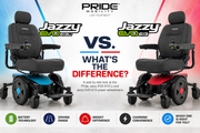 Pride Jazzy EVO 613 Li vs. Jazzy EVO 613: What's the Difference?