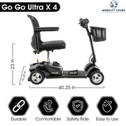 Go Go Ultra X 4-Wheel Scooter