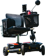 Pride Go Go Endurance AL 4 Wheel Mobility Scooter, Rear Storage Pod, Cell Phone Mount, Rear Basket, Light Aluminum Frame, 18