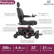 Pride Jazzy EVO 614 Power Wheelchair