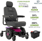 Pride Mobility Jazzy EVO 613 Li Power Wheelchair