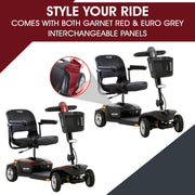 Pride GoGo Endurance Li Mobility Scotter Plus Storage Pod, Comfort 20