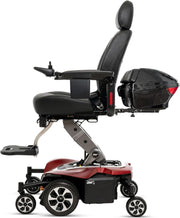 Pride Mobility Jazzy Air 2 Power Wheelchair + Mobility Yours Accessories, Includes Setup and Instruction, Electric Wheelchair for Adults with Elevating Seat, 15 Miles per Charge, LED Lights, Warranty