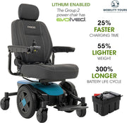 Pride Mobility Jazzy EVO 613 Li Power Wheelchair