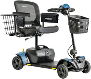 Pride Mobility Go Go Elite Traveller 2 Plus Accessoires, 4-Wheel Mobility Scooter for Seniors, EZ Turn Technology, 300 lb Capacity, Portable Electric Chair for Adults, Extended Warranty