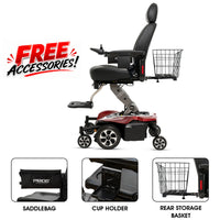 Pride Jazzy Air 2 Power Wheelchair | Lifetime Protection + Accessories