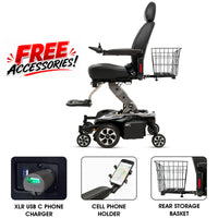 Pride Jazzy Air 2 Power Wheelchair | Lifetime Protection + Accessories