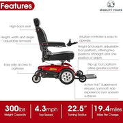 Pride Jazzy Select Power Wheelchair