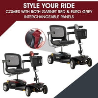 Pride Go Go Endurance Li Mobility Scooter | Free Accessories + Warranty