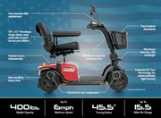 Pride Victory Platinum 4 Wheel