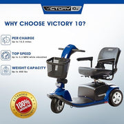 Pride Victory 10 3-Wheel Mobility Scooter