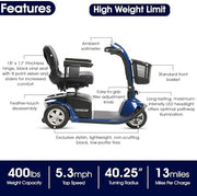 Pride Victory 10 3-Wheel Mobility Scooter