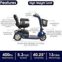 Pride Victory 10 3-Wheel Mobility Scooter | Free Accessories Included