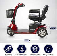 Pride Victory 10 3-Wheel Mobility Scooter | Free Accessories Included