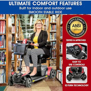 Pride Go Go Elite Traveller 2 Mobility Scooter