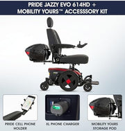 Pride Jazzy Evo 614 HD Power Wheelchair