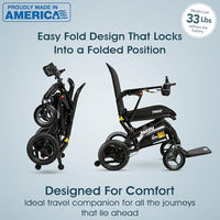 Pride Jazzy Ultra Light Power Wheelchair | Free Accessories + Extended Warranty