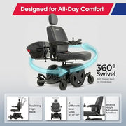 Pride Jazzy EVO 614 Power Wheelchair