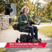 Pride Jazzy EVO 614 Power Wheelchair