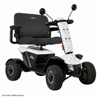 Pride Baja Wrangler 2 Mobility Scooter with Cargo Trailer | Extended Warranty