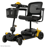 Pride Go Go Elite Traveller Gen 3 Platinum 4-Wheel Mobility Scooter | Free Accessories Included + Extended Warranty