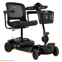 Pride Go Go Elite Traveller Gen 3 Platinum 4-Wheel Mobility Scooter | Free Accessories Included + Extended Warranty