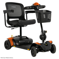Pride Go Go Elite Traveller Gen 3 Platinum 4-Wheel Mobility Scooter | Free Accessories Included + Extended Warranty