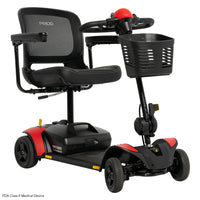 Pride Go Go Elite Traveller Gen 3 Platinum 4-Wheel Mobility Scooter | Free Accessories Included + Extended Warranty