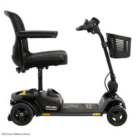 Pride Go Go Elite Traveller Gen 3 Platinum 4-Wheel Mobility Scooter | Free Accessories Included + Extended Warranty