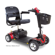 Pride Go Go Sport 4-Wheel Mobility Scooter | Rear Storage Pod & Cup Holder Included