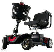 Pride Go Go Sport 4-Wheel Mobility Scooter | Rear Storage Pod & Cup Holder Included