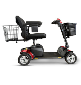 Pride Go Go Sport 3-Wheel Mobility Scooter | Rear Basket, Cup Holder & Saddle Bag Included