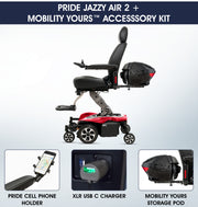 Pride Jazzy Air 2 Elevating Power Chair | Free Accessories, In-Home Setup & Service Warranty