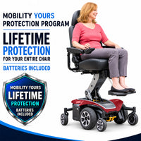 Pride Jazzy Air 2 Power Wheelchair | Lifetime Protection + Accessories
