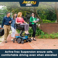 Pride Jazzy Air 2 Power Wheelchair | Lifetime Protection + Accessories