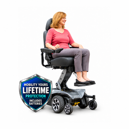Pride Jazzy Air 2 Power Wheelchair | Lifetime Protection + Accessories