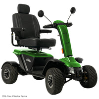 Pride Baja Wrangler 2 Mobility Scooter with Cargo Trailer | Extended Warranty