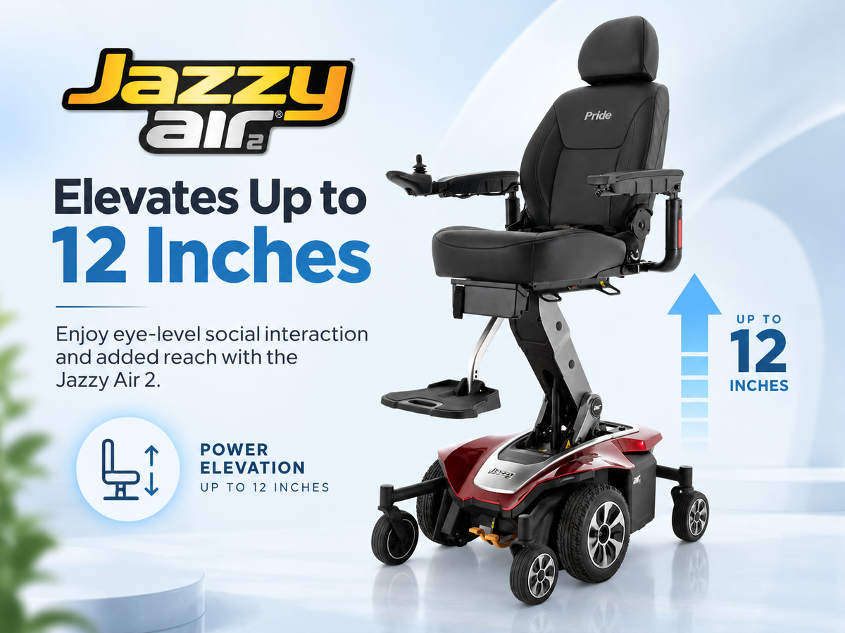 Jazzy Air 2 lifestyle photograph