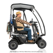 Pride Baja Wrangler 2 Hard Top Canopy with Windshield