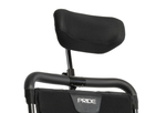 Jazzy Carbon headrest accessory mounted above the chair backrest