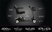 Pride Go Go Ultra X 4-Wheel Mobility Scooter | Free Accessories
